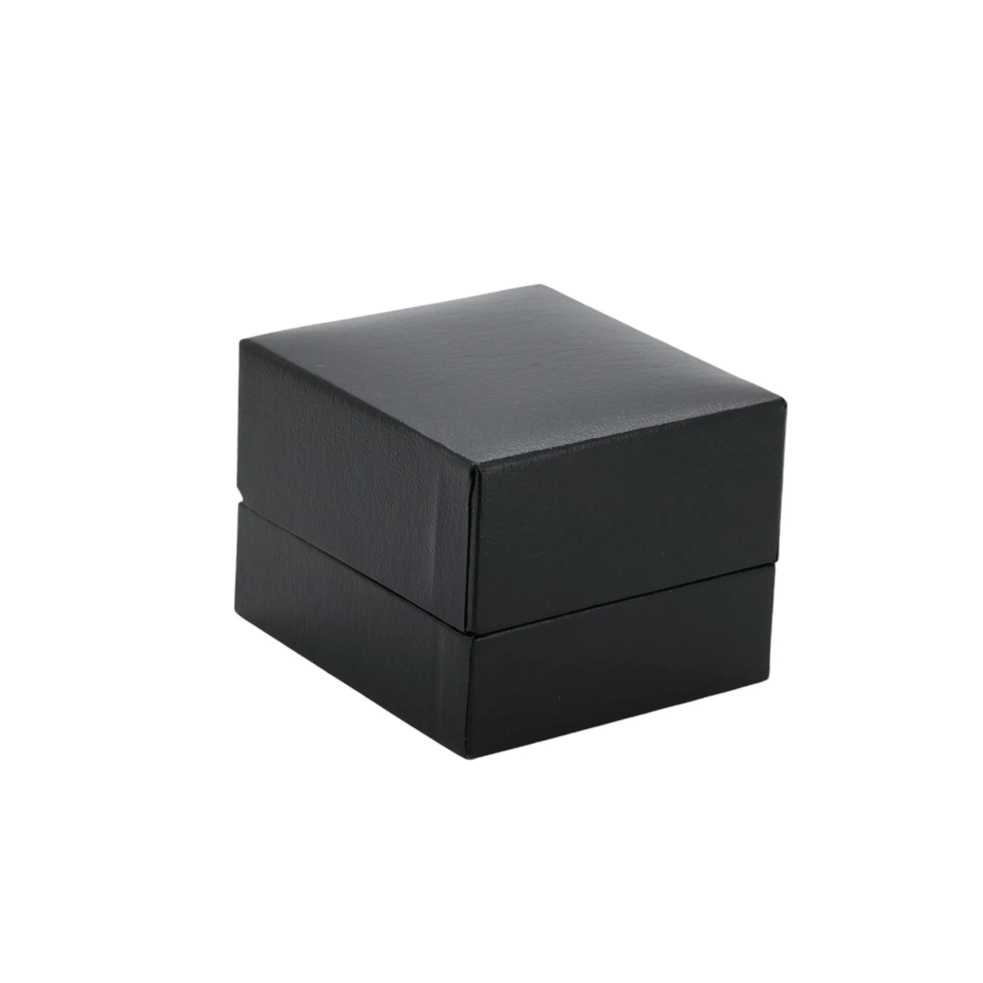 🆕📦 Leatherette Box for Earring / Pendant. Inner Leatherette (Black Outer, Black Inner)