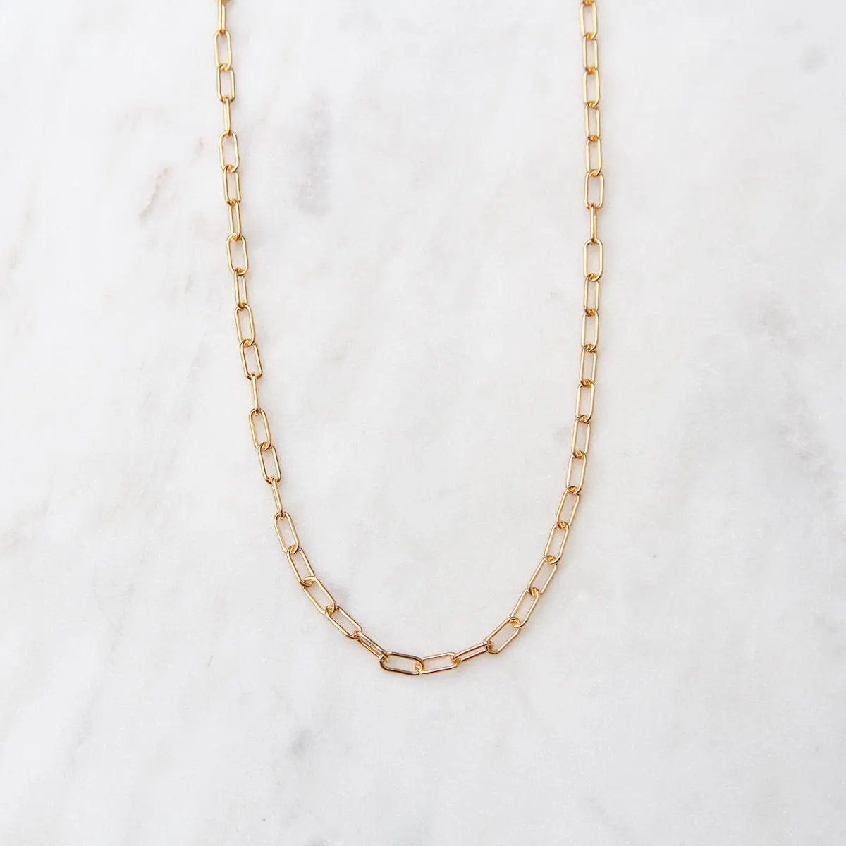 20" Gold Filled Round Drawn Cable Chain