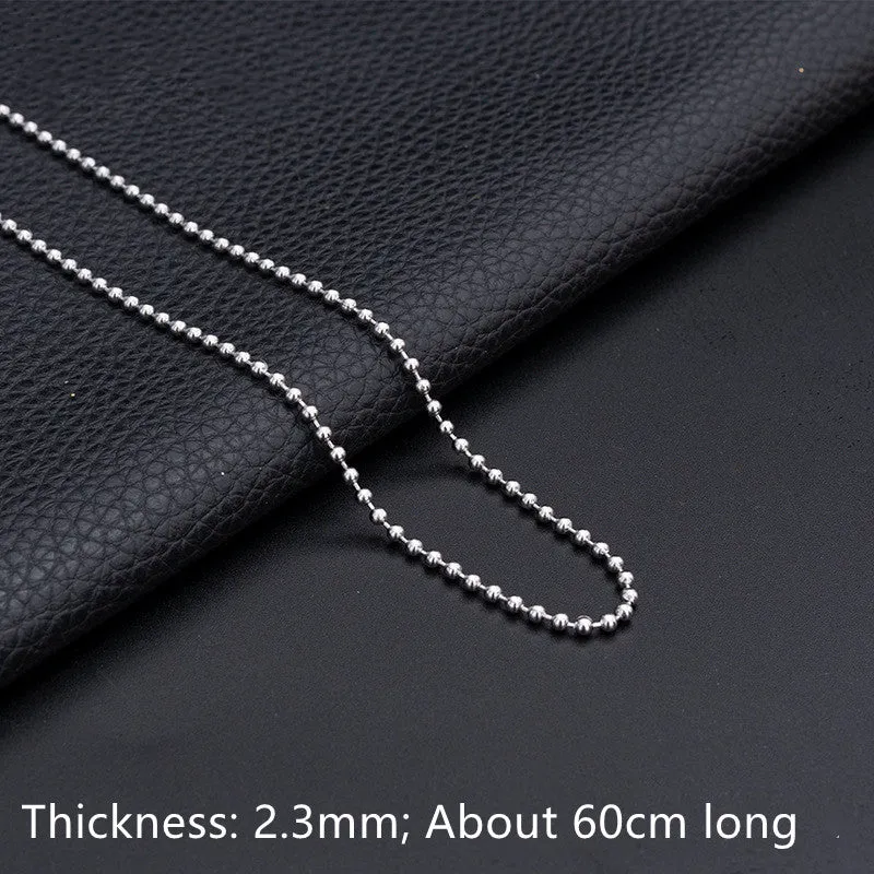 304 Stainless Steel Necklace Rope Simple For Women