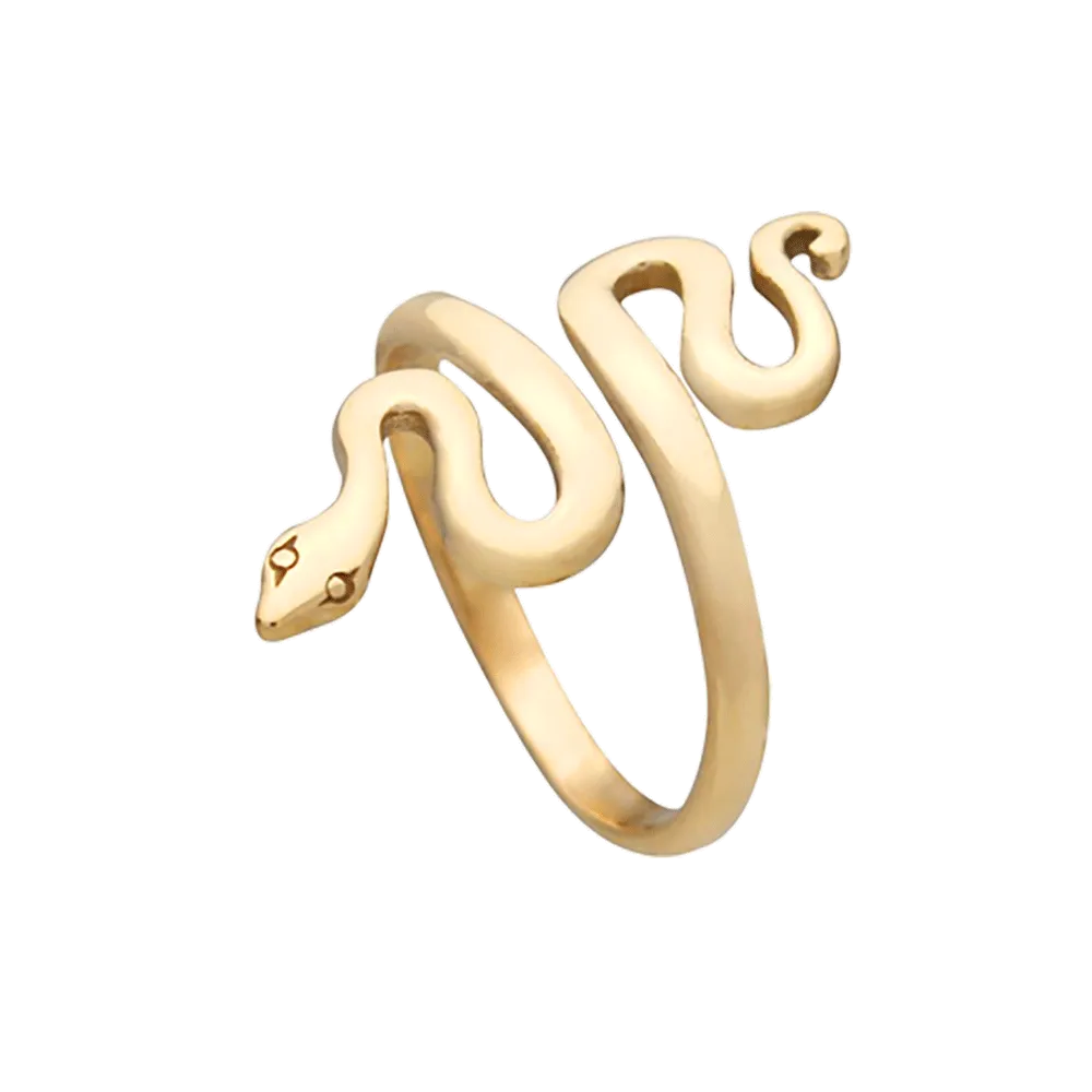 Adjustable Snake Ring