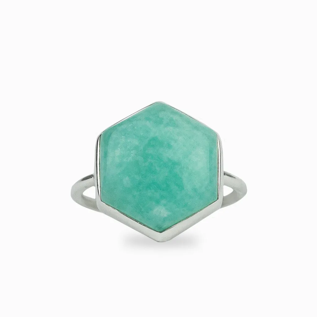 Amazonite Ring