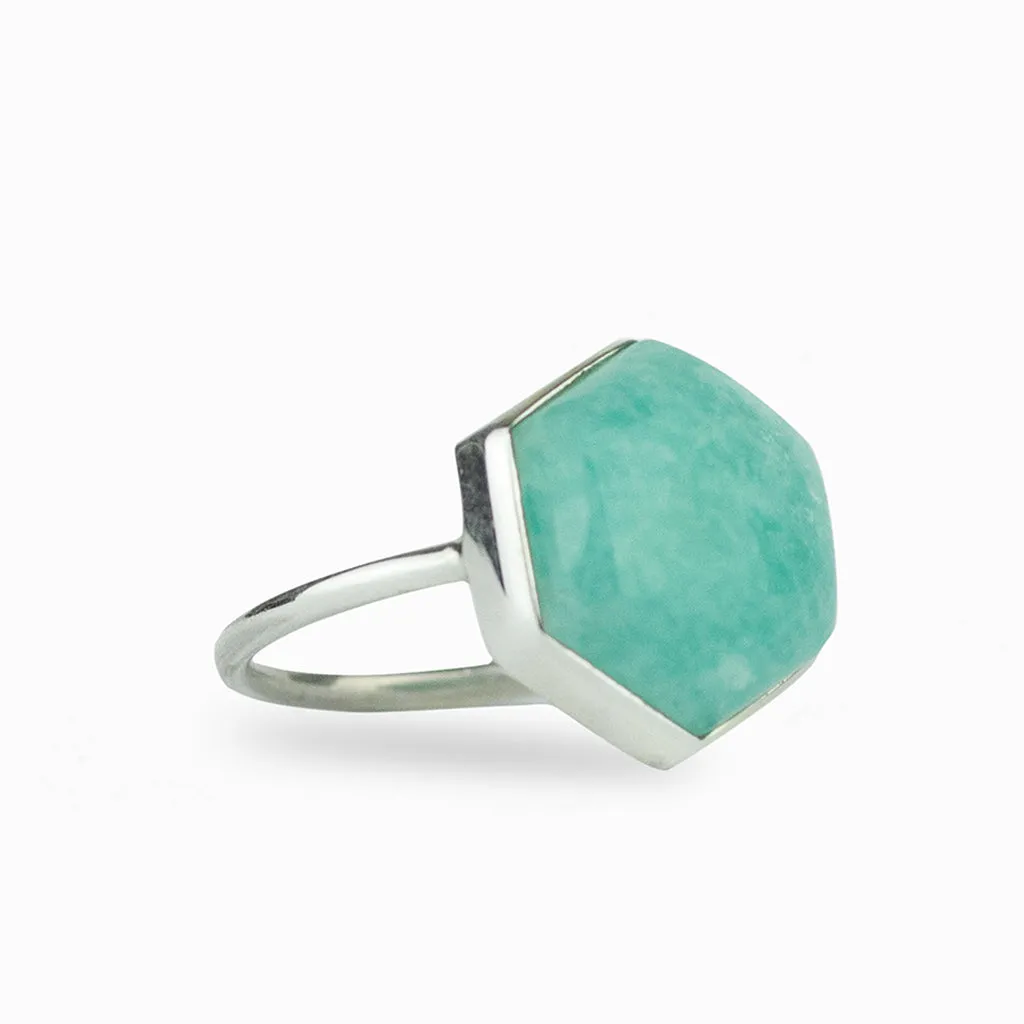 Amazonite Ring