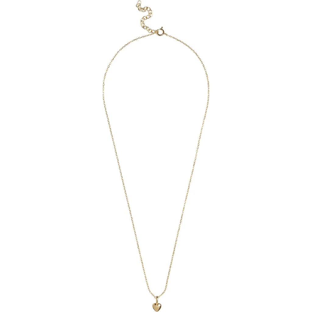 'Amore' 18 karat gold-plated Heart Necklace