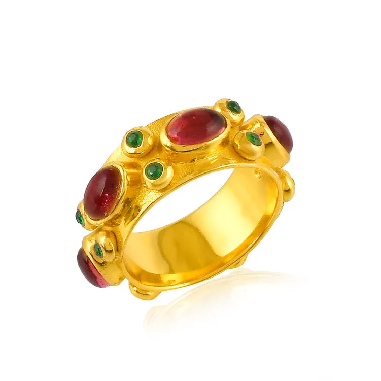 Andromeda  Ring - Ruby