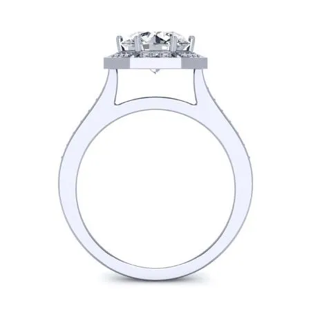 Anise - Round Lab Diamond Engagement Ring (IGI Certified)