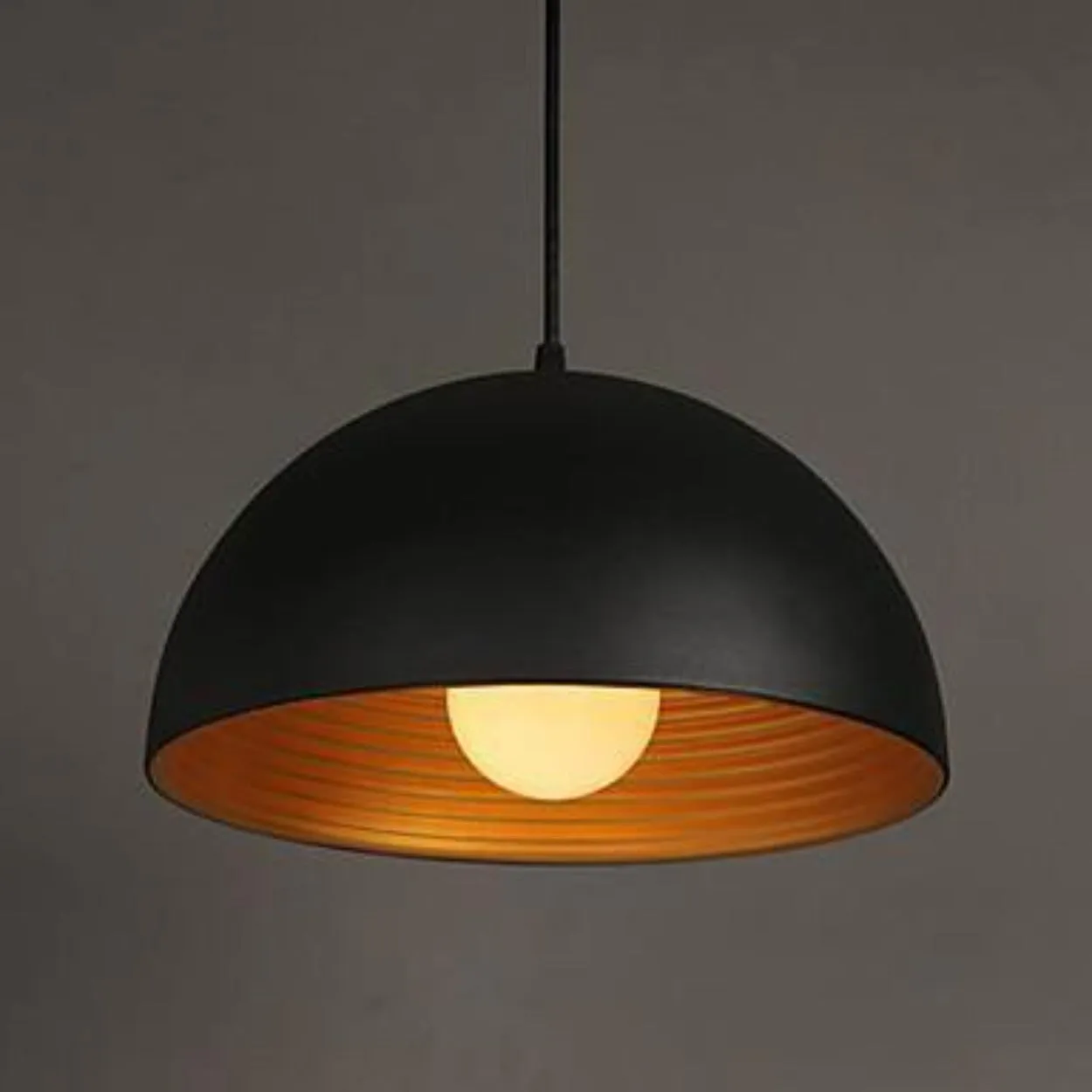 ANKUR HALF DOME METAL PENDANT LIGHT