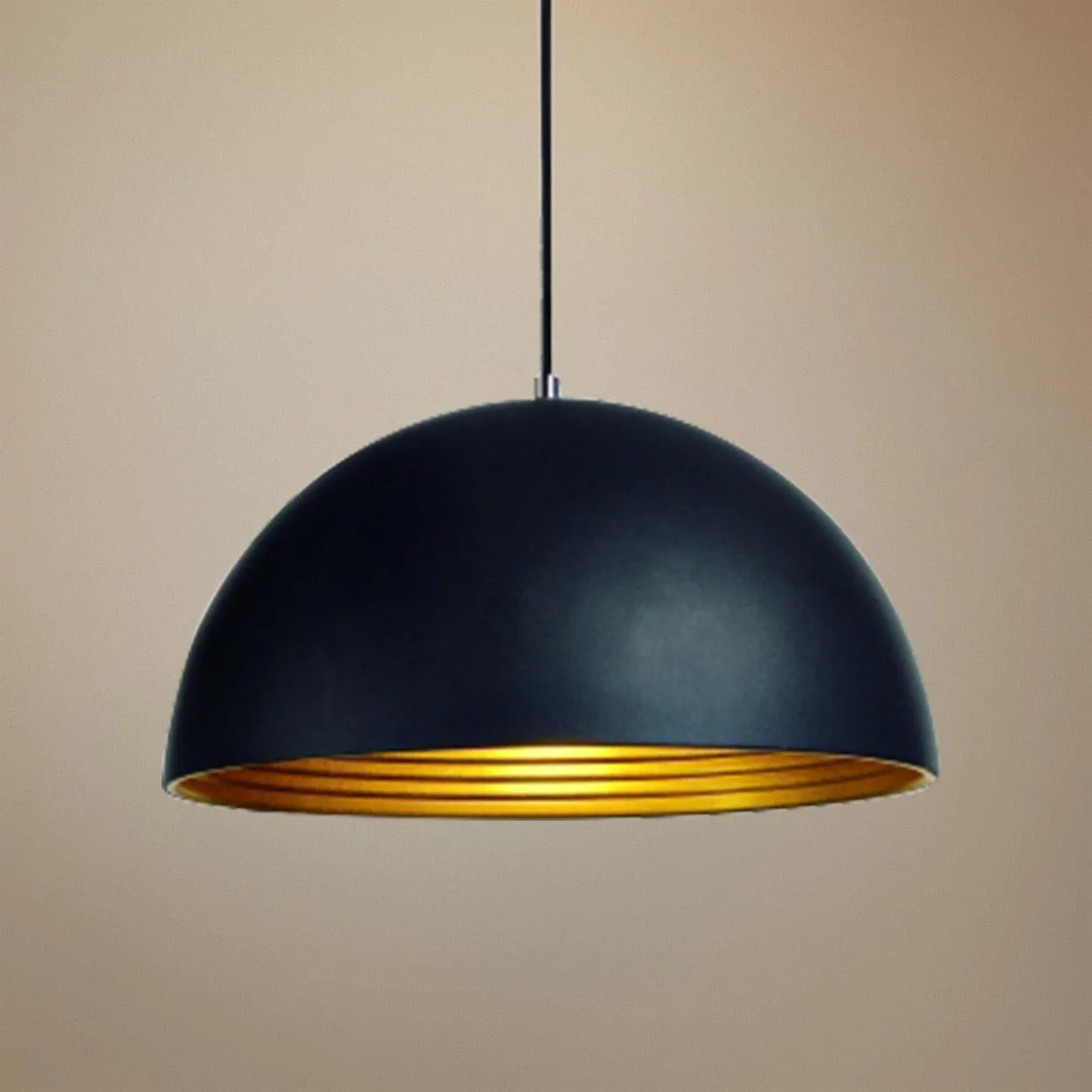 ANKUR HALF DOME METAL PENDANT LIGHT