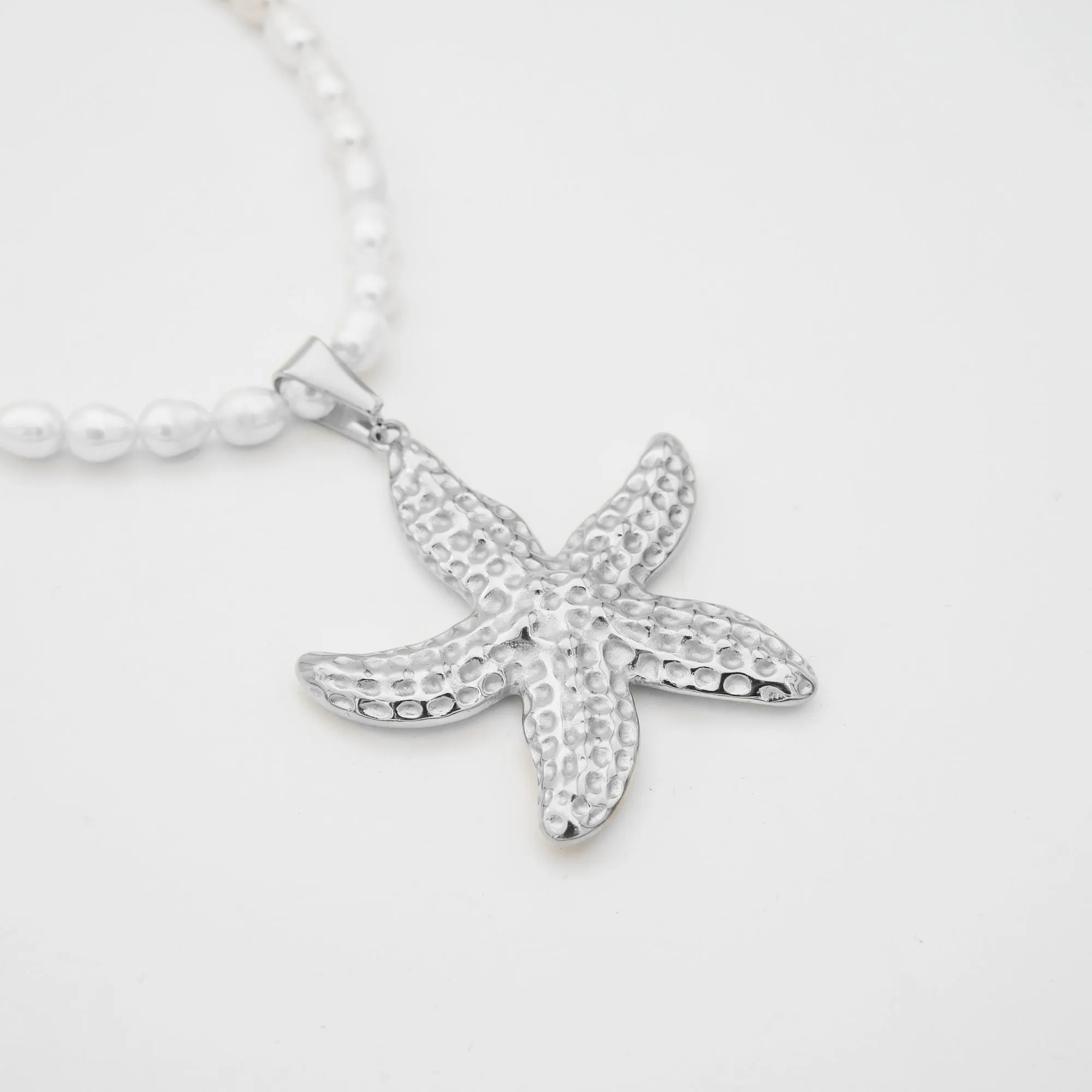 Ariel Starfish Pearl Necklace