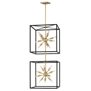 Aros 24-Light Two-Tier Pendant