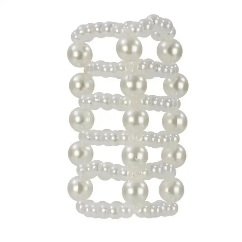 Basic Essentials Pearl Stroker Beads Large