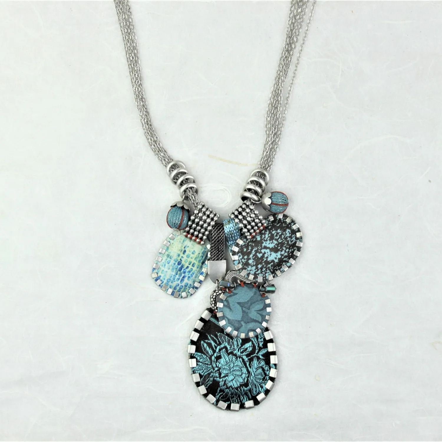 Blue Space Necklace