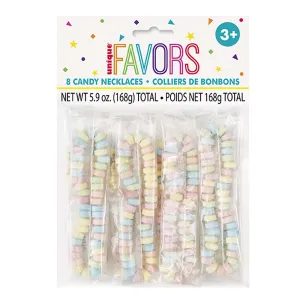 Candy Necklaces, 8 Count