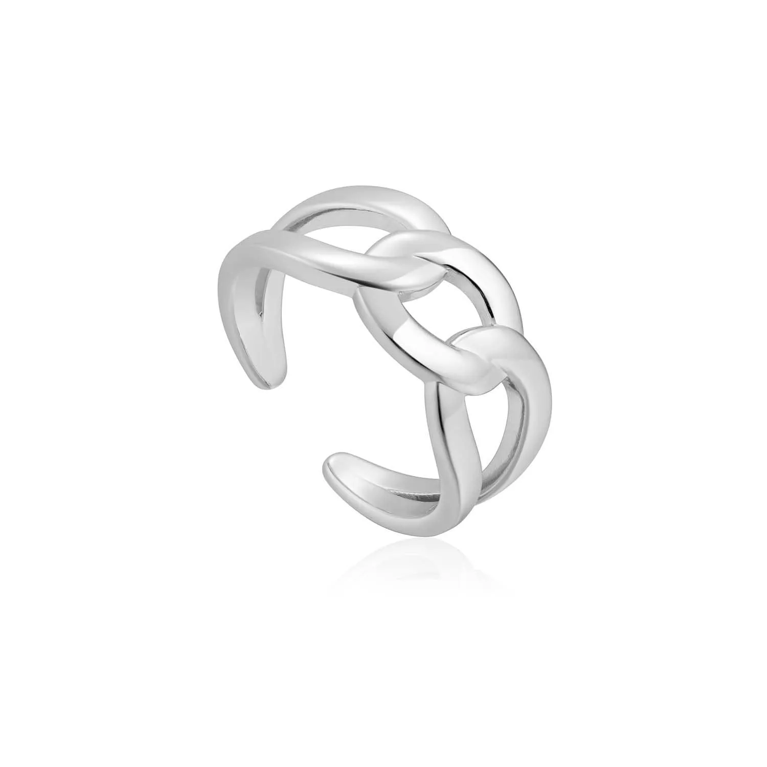 Chain Reaction - Curb Chain Adjustable Ring