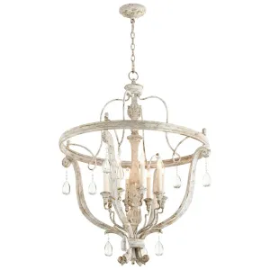 Cyan Design 10386 Bayou Chandelier - Weathered Grey