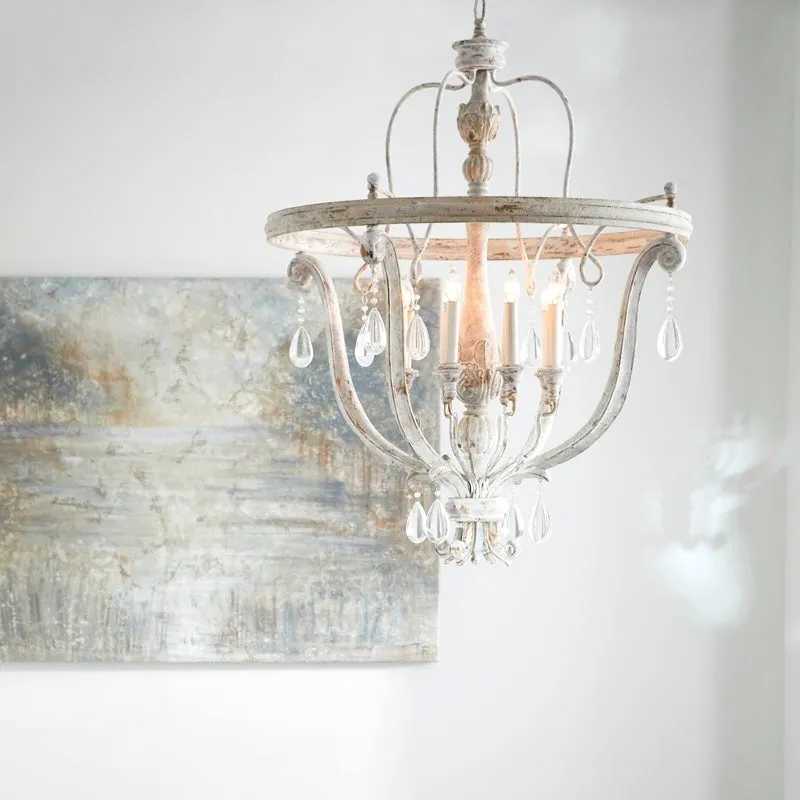 Cyan Design 10386 Bayou Chandelier - Weathered Grey