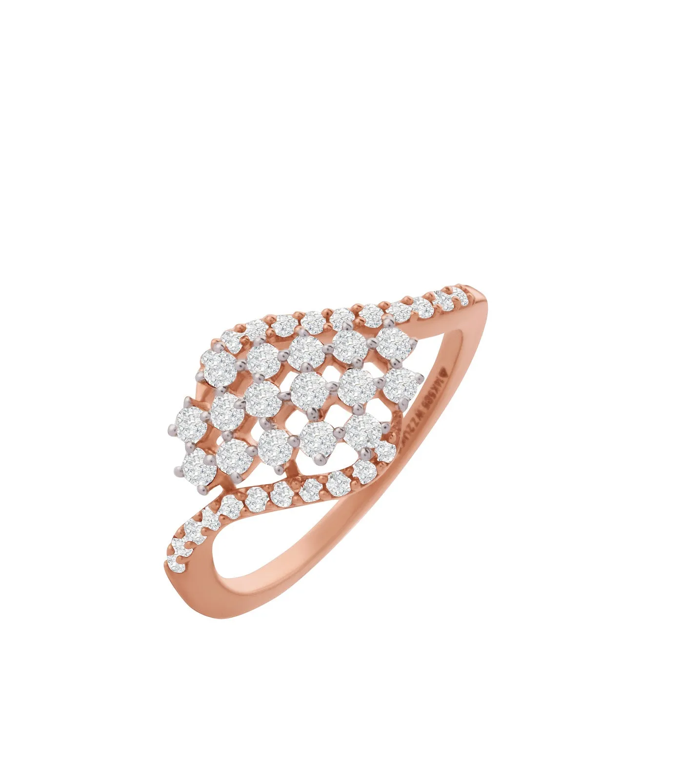 Diamond Mystical Maze Ring