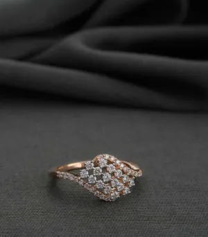 Diamond Mystical Maze Ring