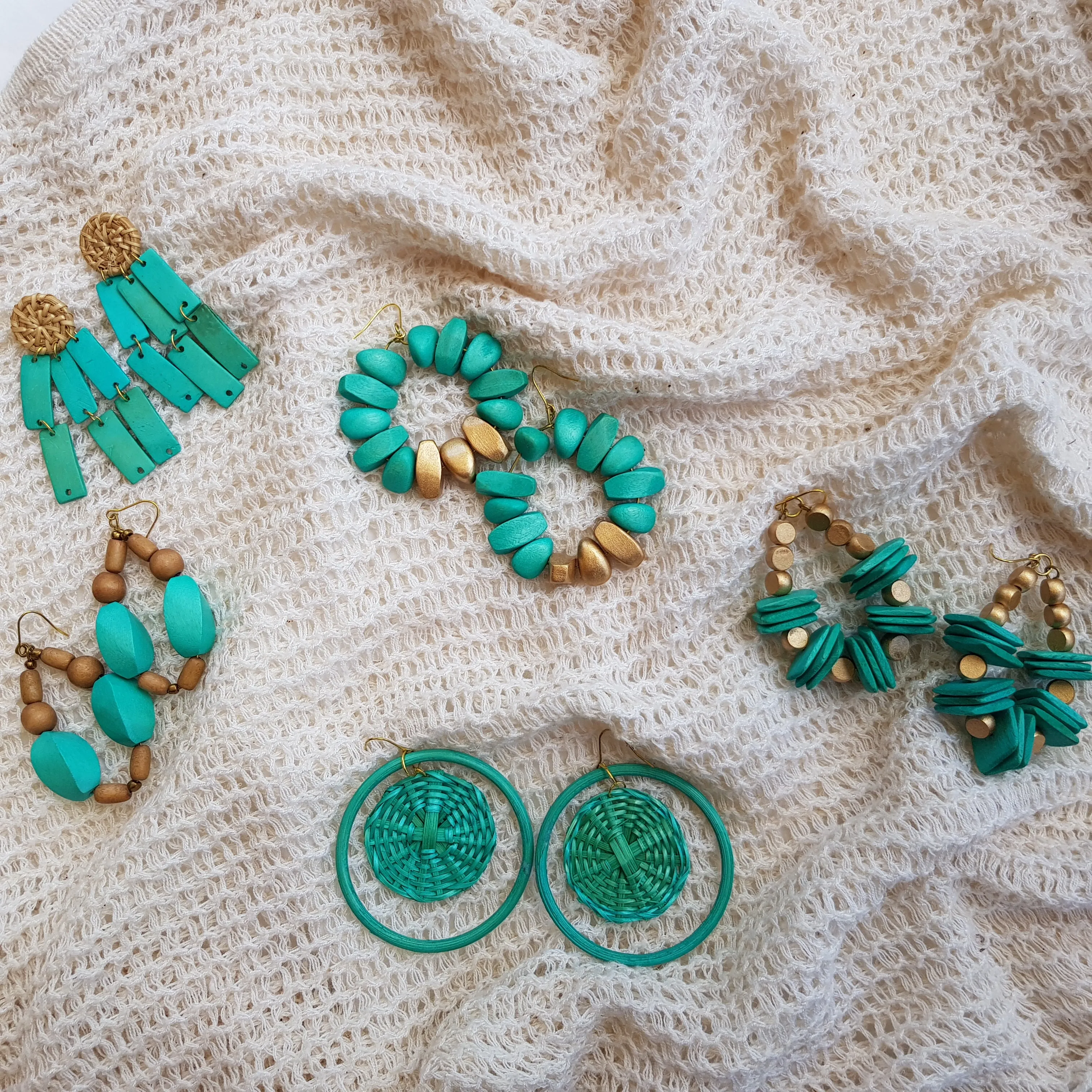 Divine Earrings in Turquoise