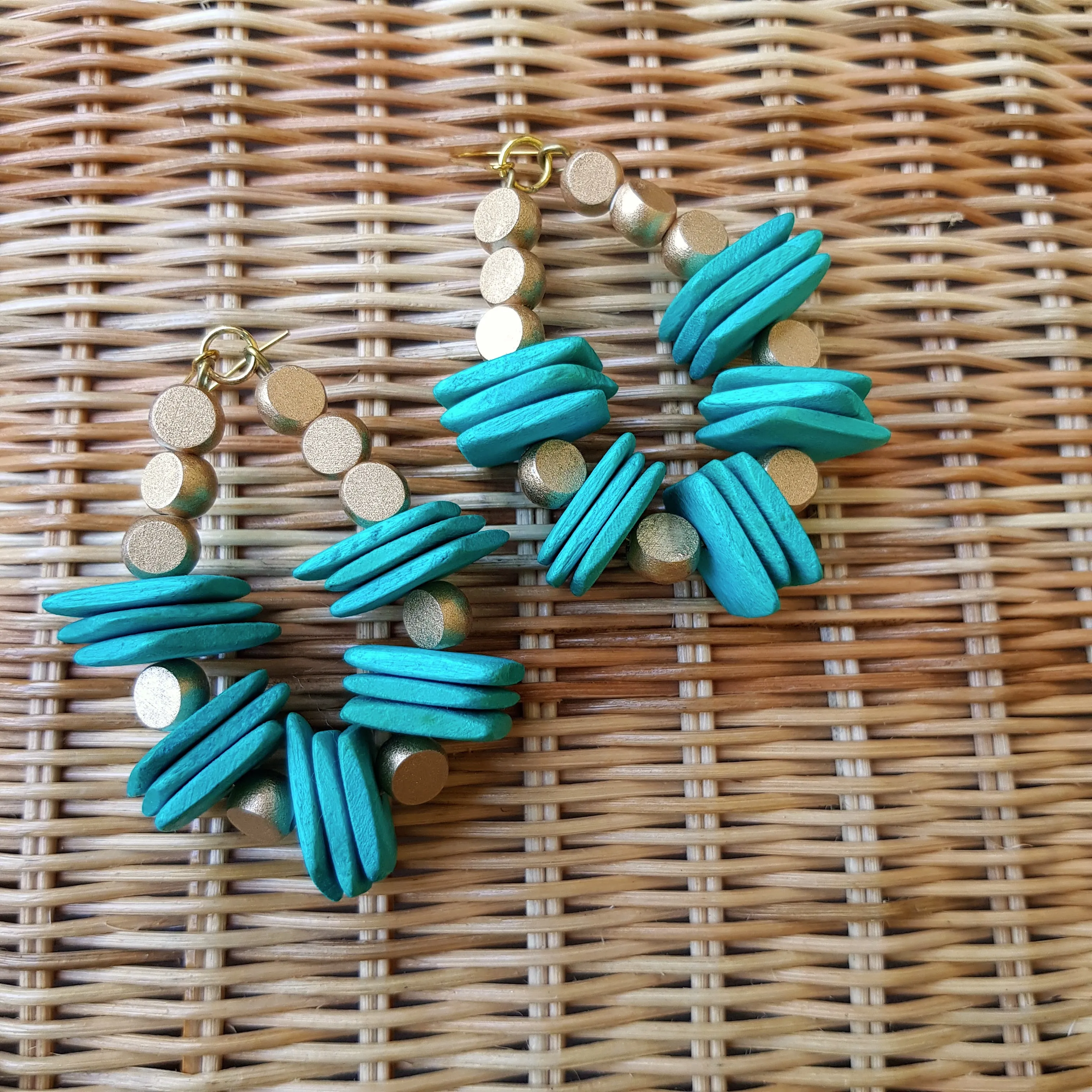 Divine Earrings in Turquoise