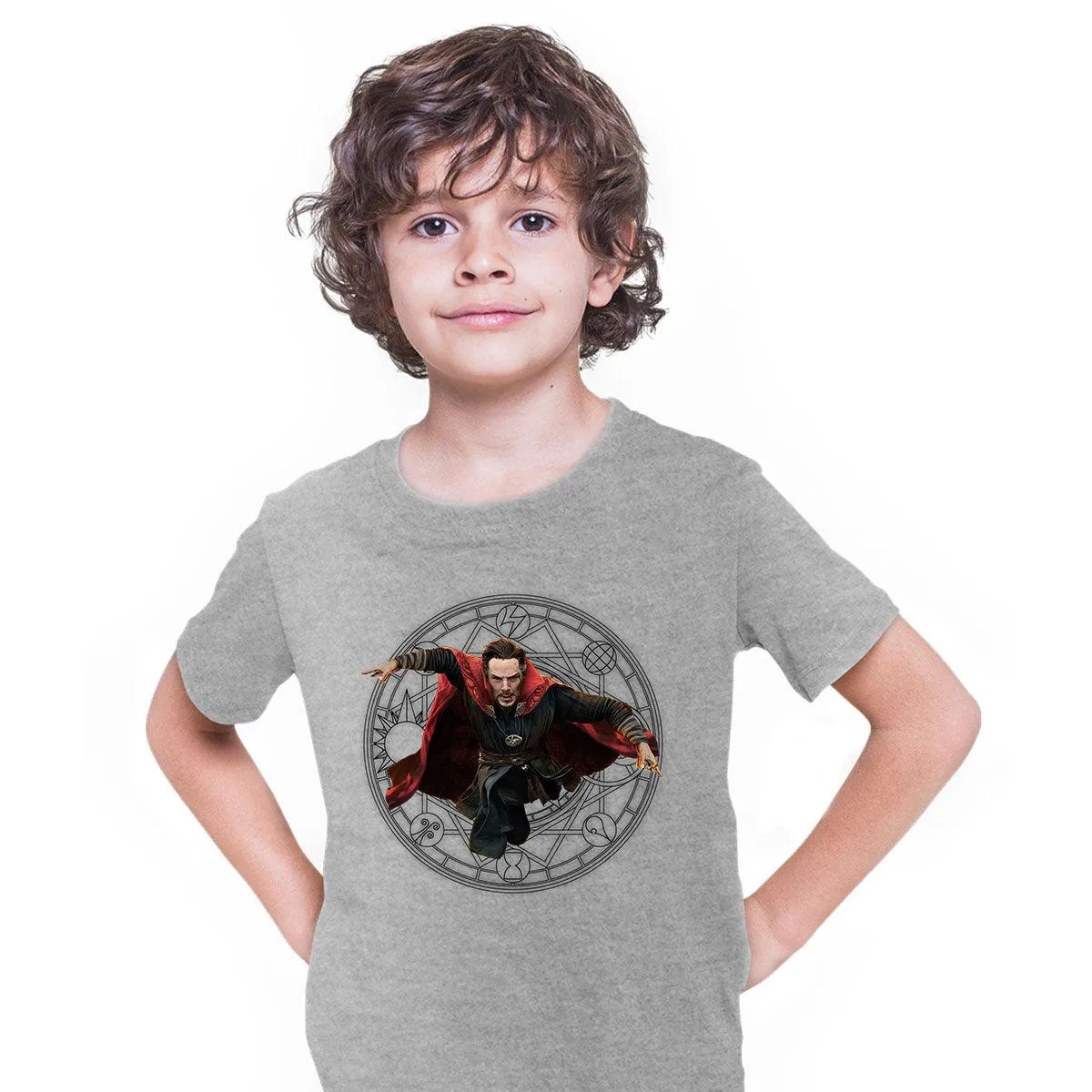 Doctor Strange Magic Rings Spell Multiverse of Madness Kids T-Shirt