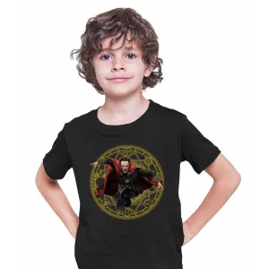 Doctor Strange Magic Rings Spell Multiverse of Madness Kids T-Shirt