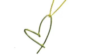 Doodle Heart Necklace