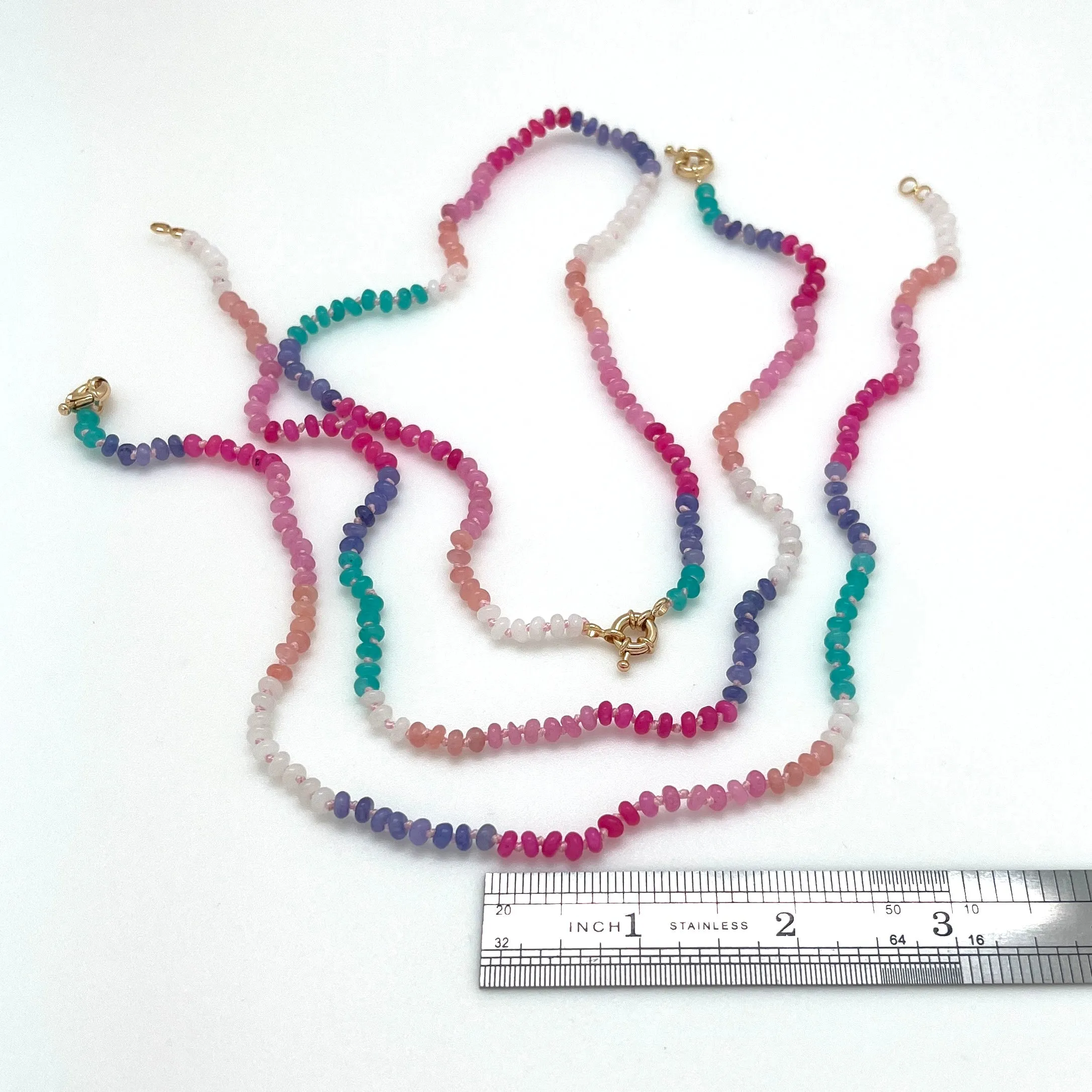 Dyed Jade Necklaces