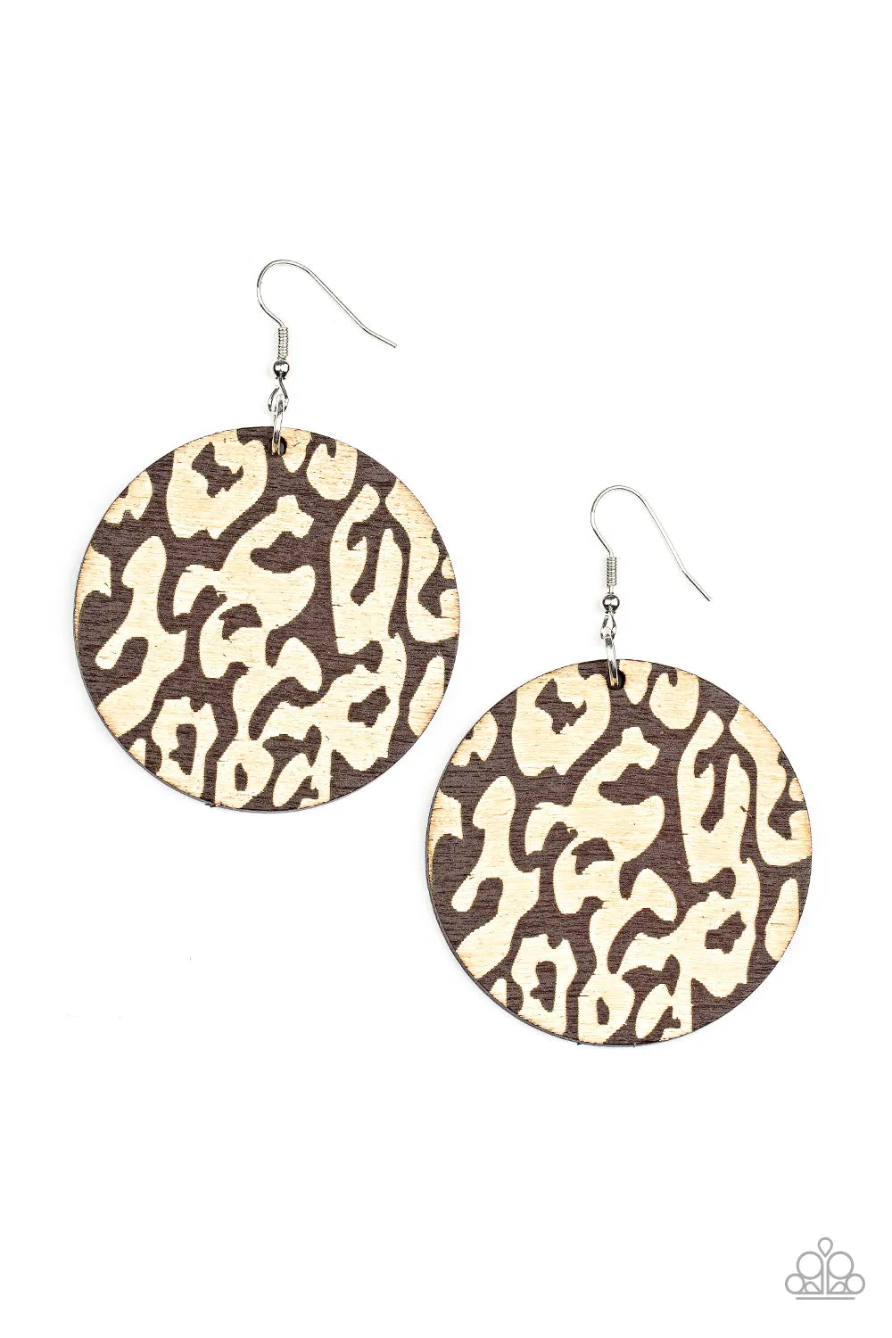 Earrings Catwalk Safari - Brown B430