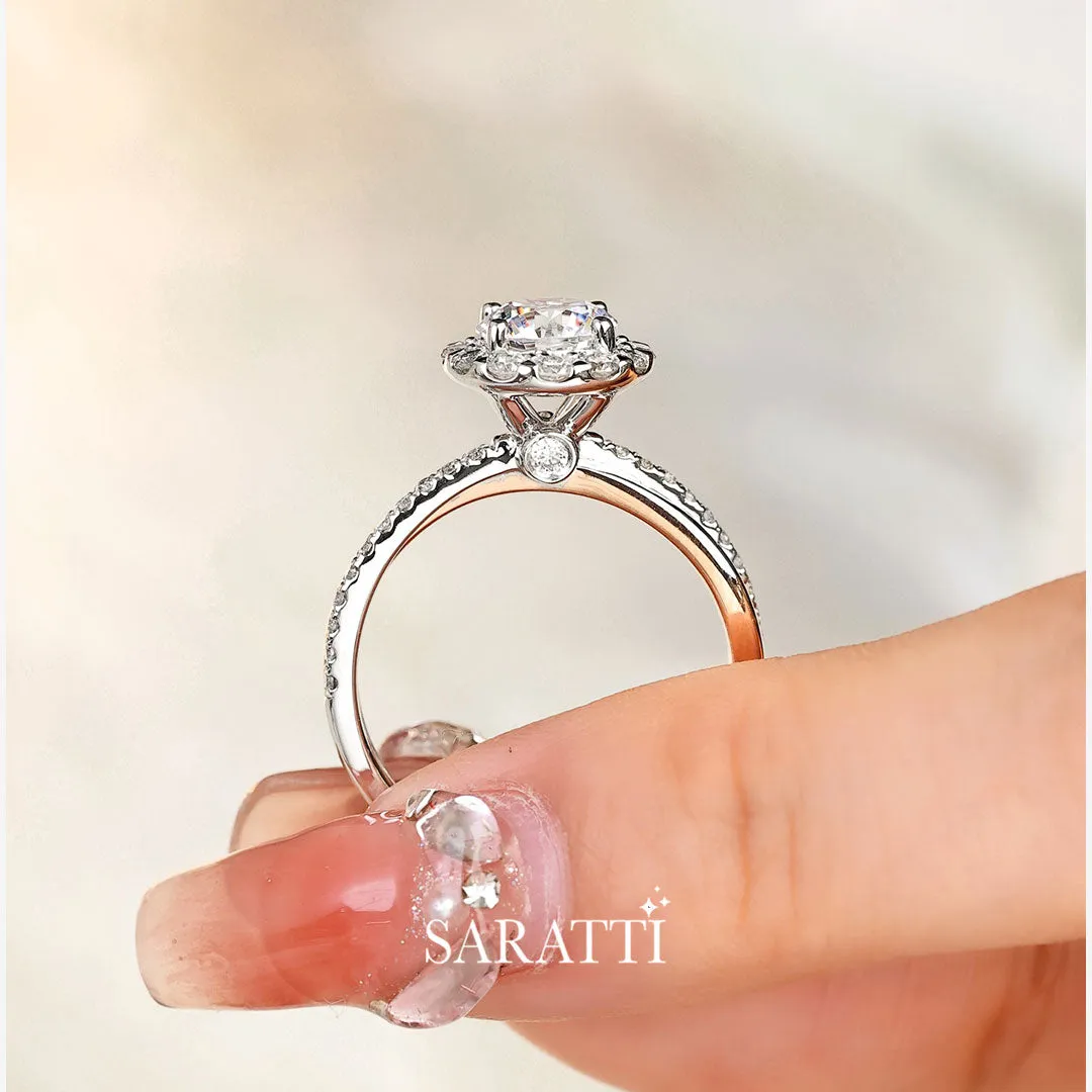 Elani - Enchanted Gleam Natural Diamond Ring