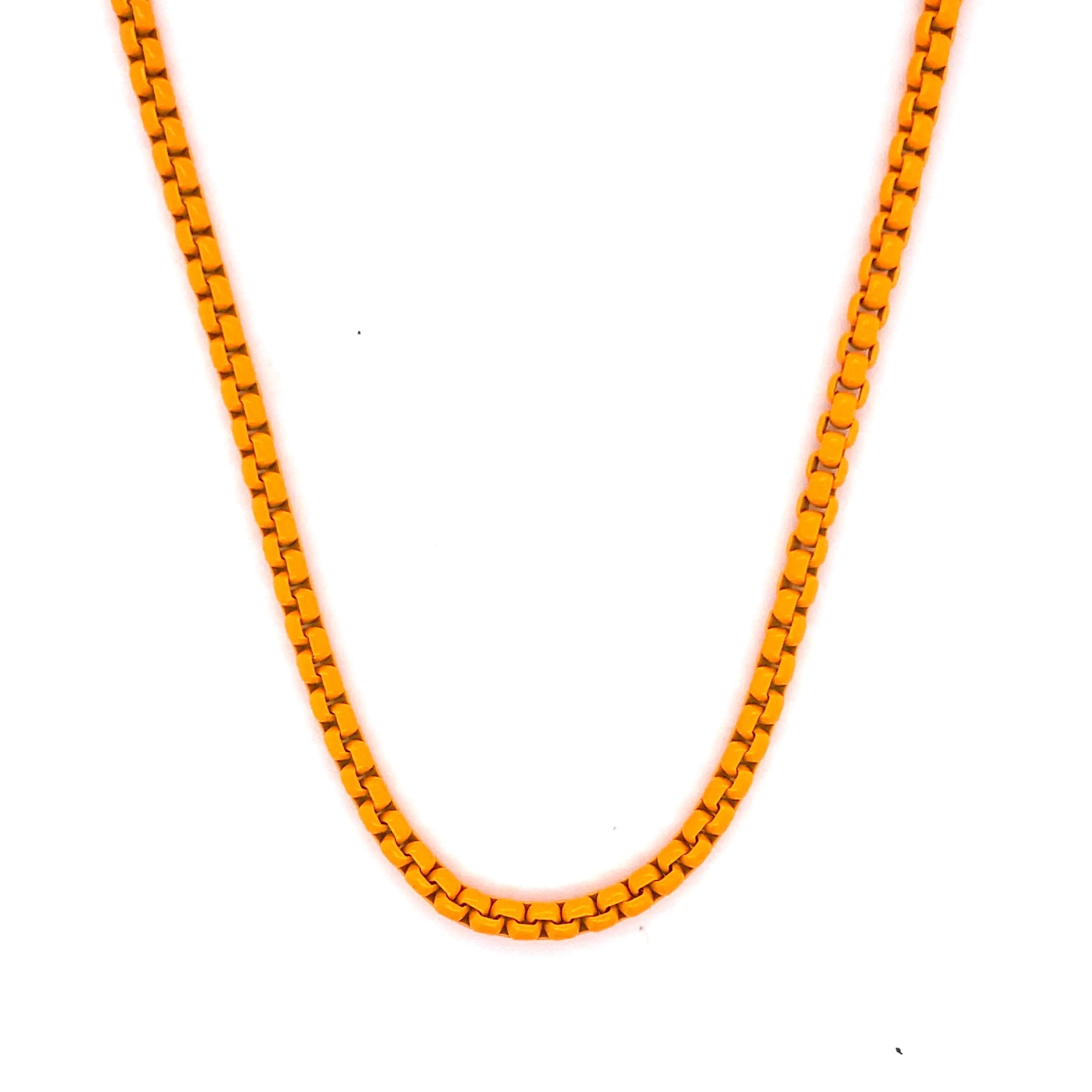 Enamel Link Chain Necklace