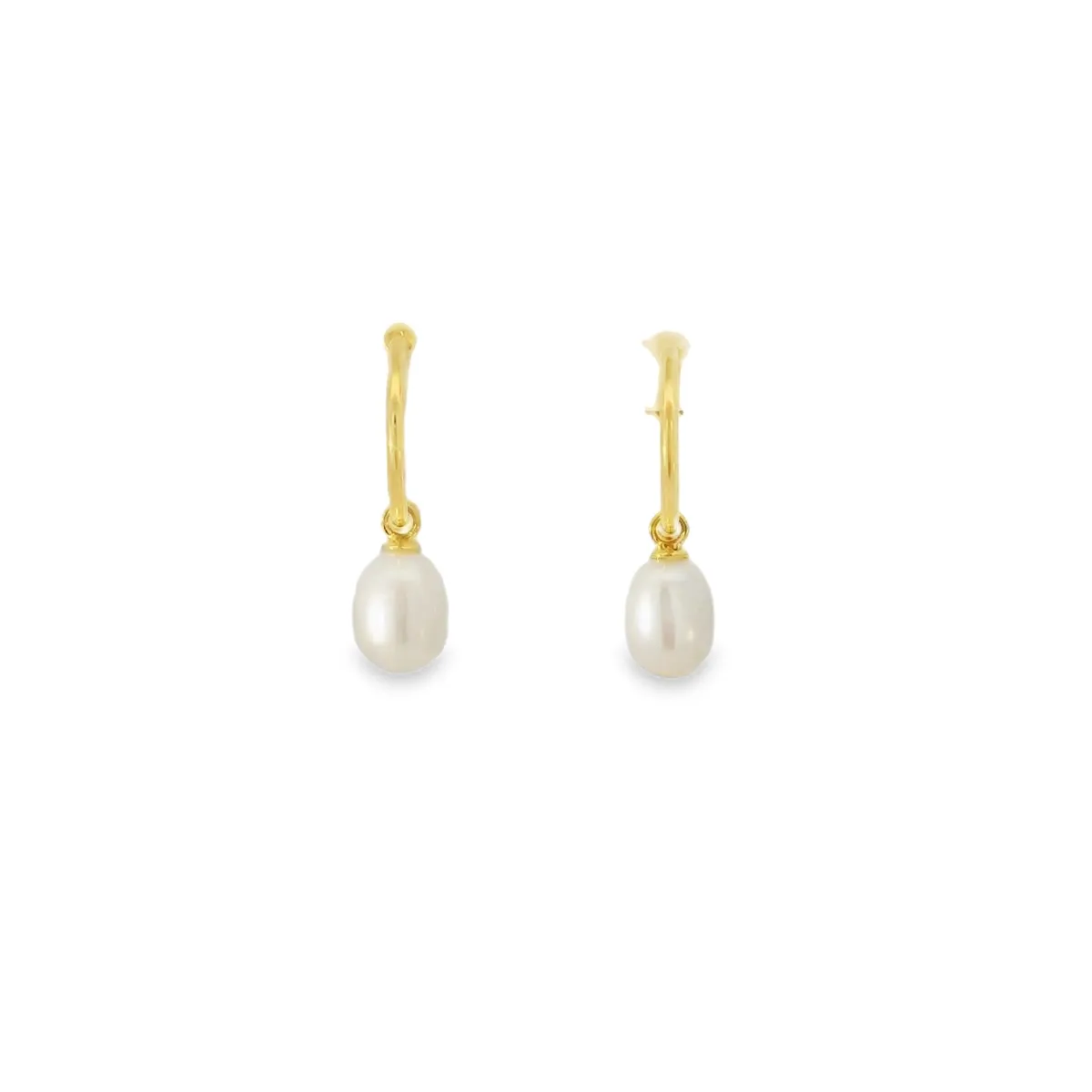 Fresh Water Pearl Ball Drop Earrings