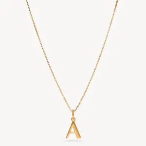 Gold Letter Necklace