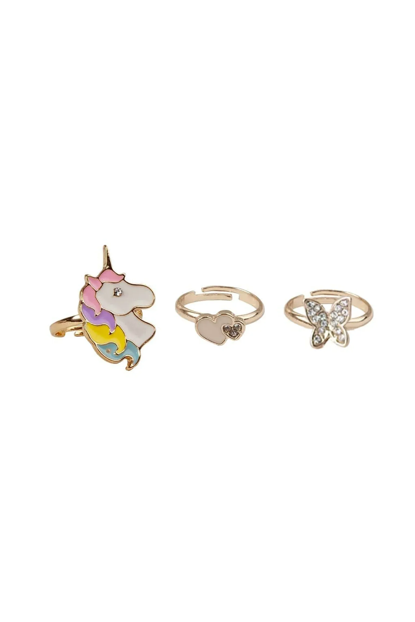 Great Pretenders - Butterfly & Unicorn Rings