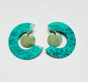 Green Chandini Earrings (DO02)