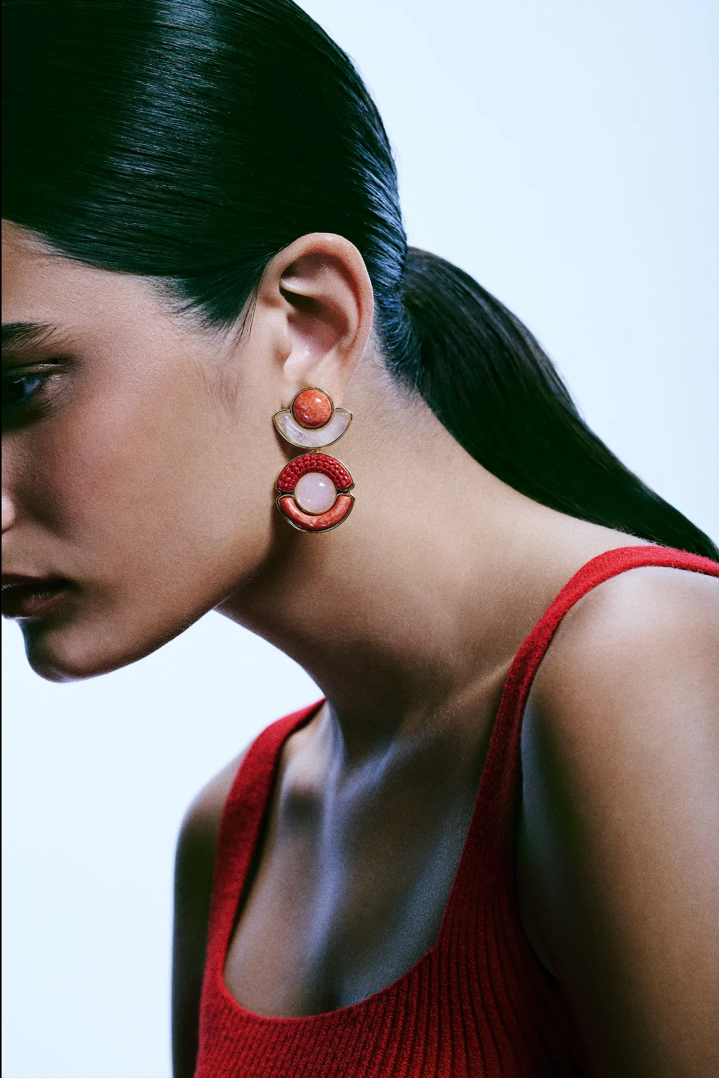 Harmony Earrings - Orange