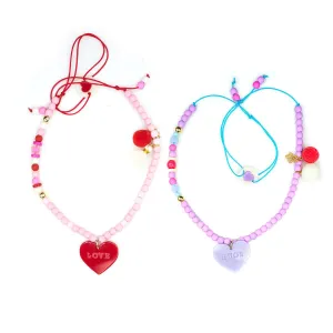 HEARTS NECKLACES SET OF 2