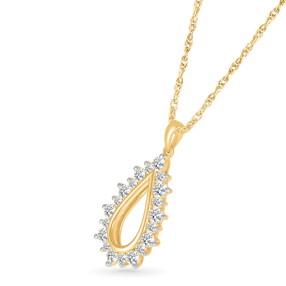 Helen Gold & Diamond Pendant