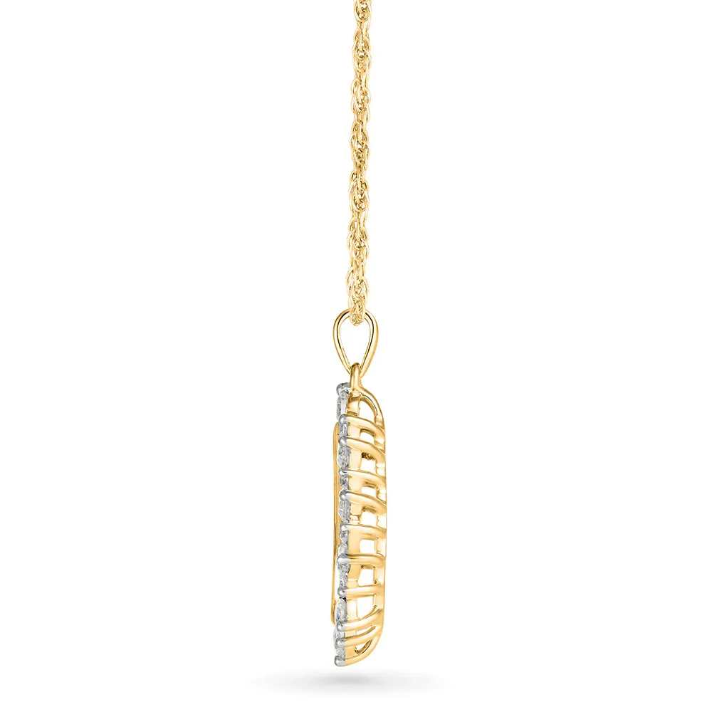 Helen Gold & Diamond Pendant