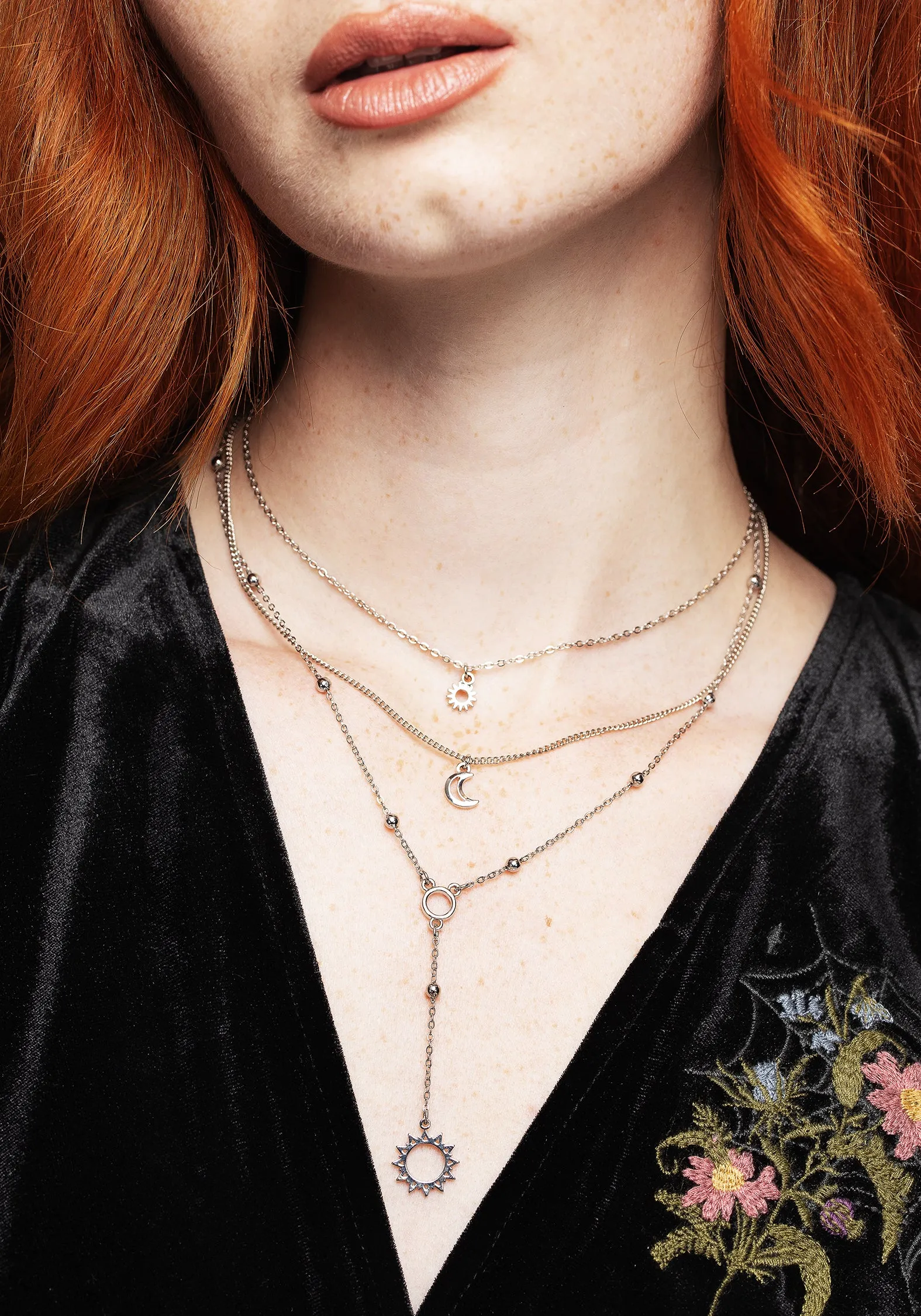 Helios Layered Necklace