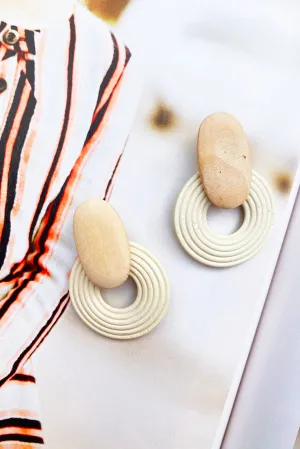 Hera Earrings - Ivory