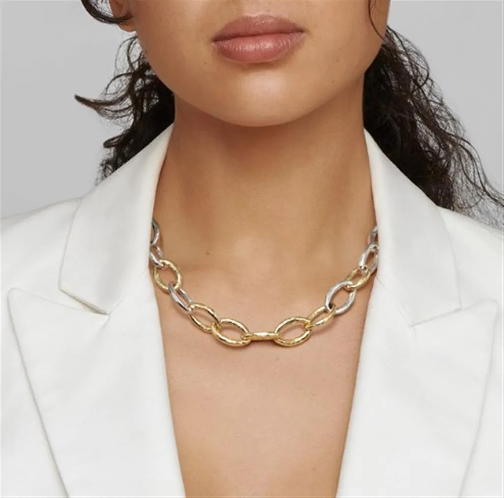 Ippolita Sterling Silver Chimera Bastille Link Chain Necklace