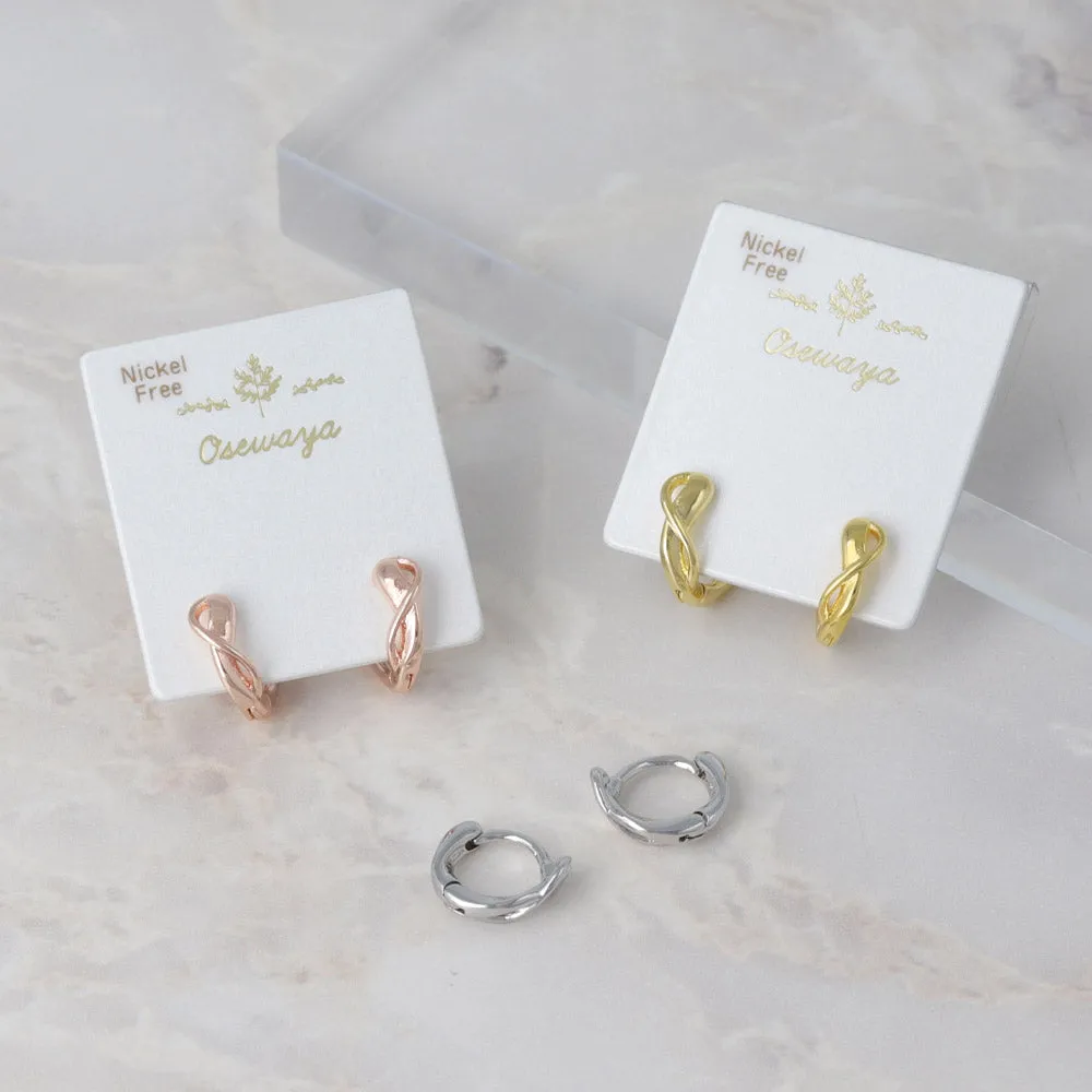 Irregular Huggie Earrings