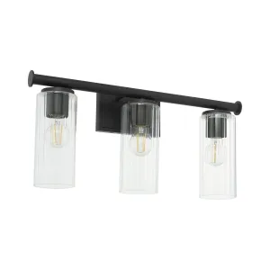 Juniper 3 Light Vanity - Matte Black