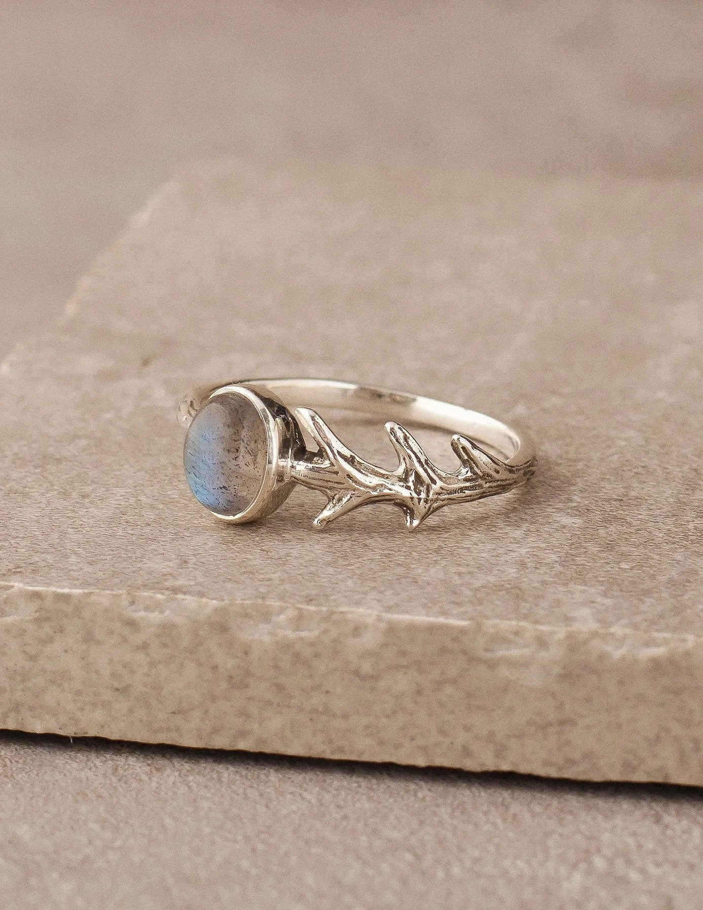 Labradorite Silver Ring