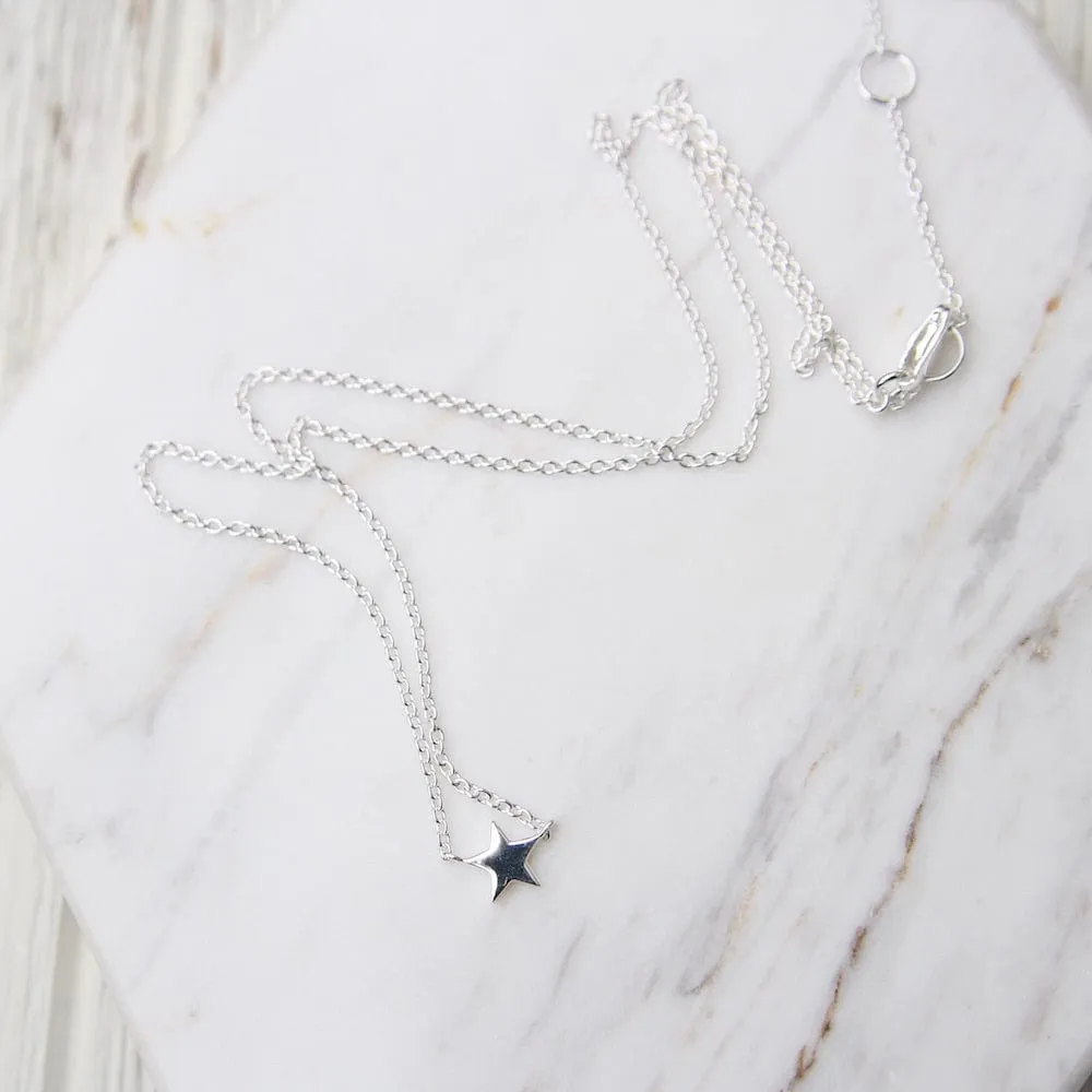 Little Star Necklace - Sterling Silver