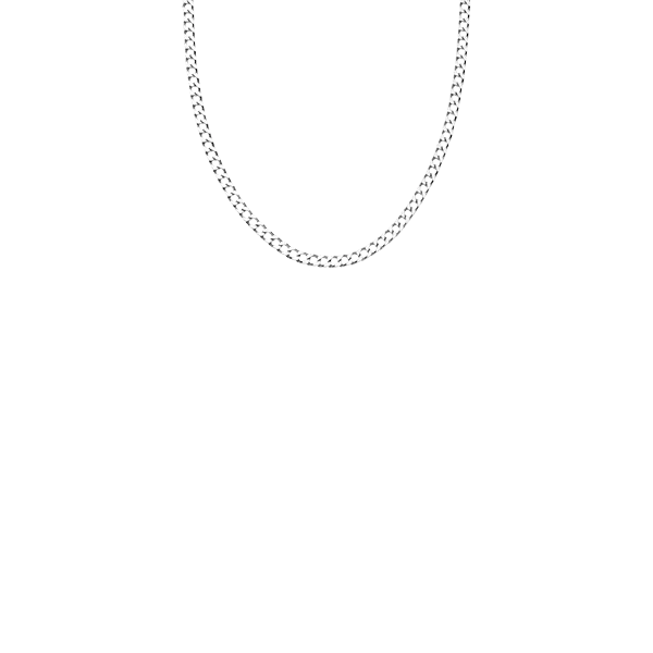 Lucy Williams Flat Curb Chain Necklace