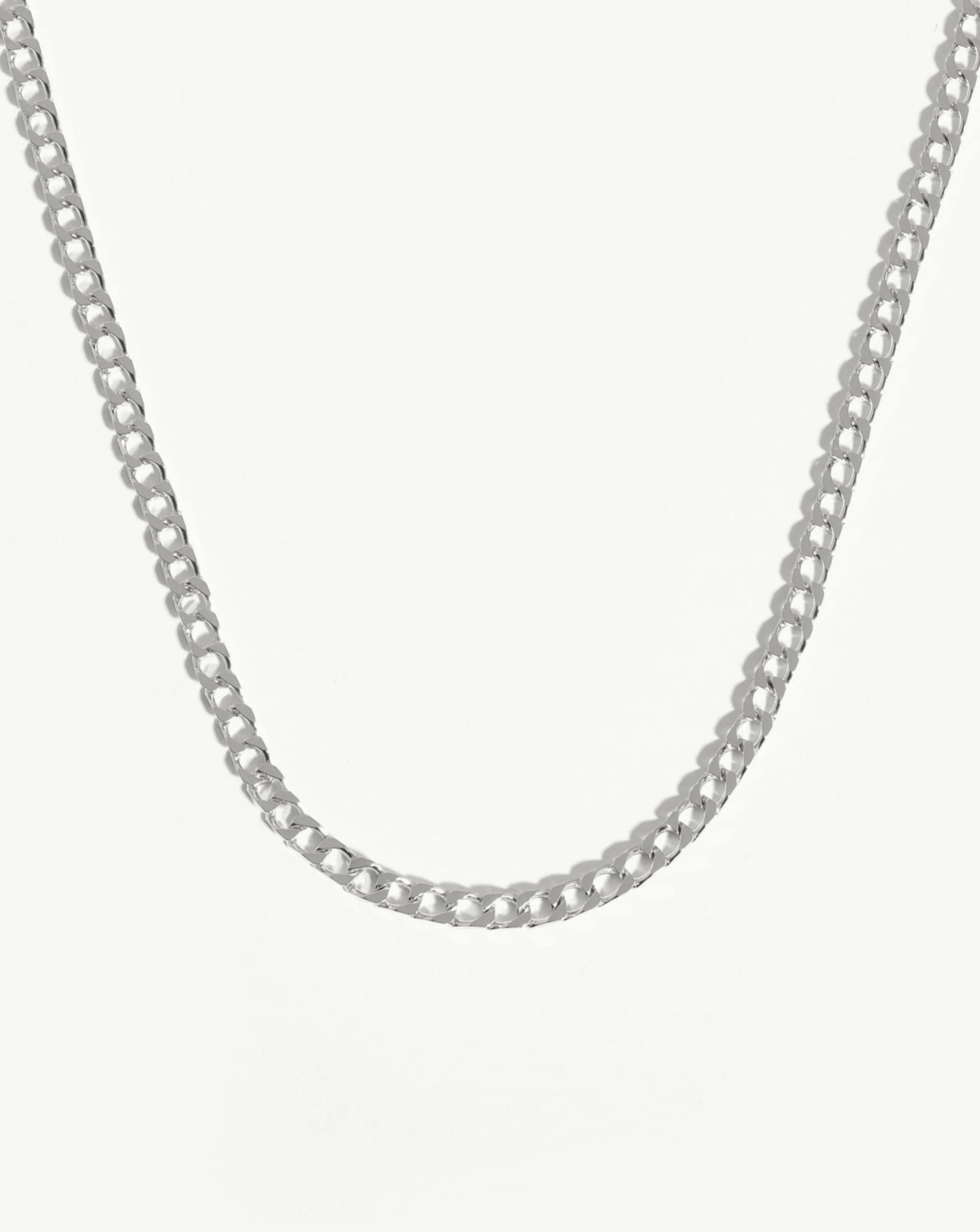 Lucy Williams Flat Curb Chain Necklace