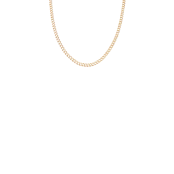 Lucy Williams Flat Curb Chain Necklace