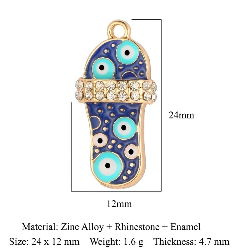 Luxurious Snake Butterfly Lightning Copper Plating Inlay Zircon 18k Gold Plated Charms Jewelry Accessories