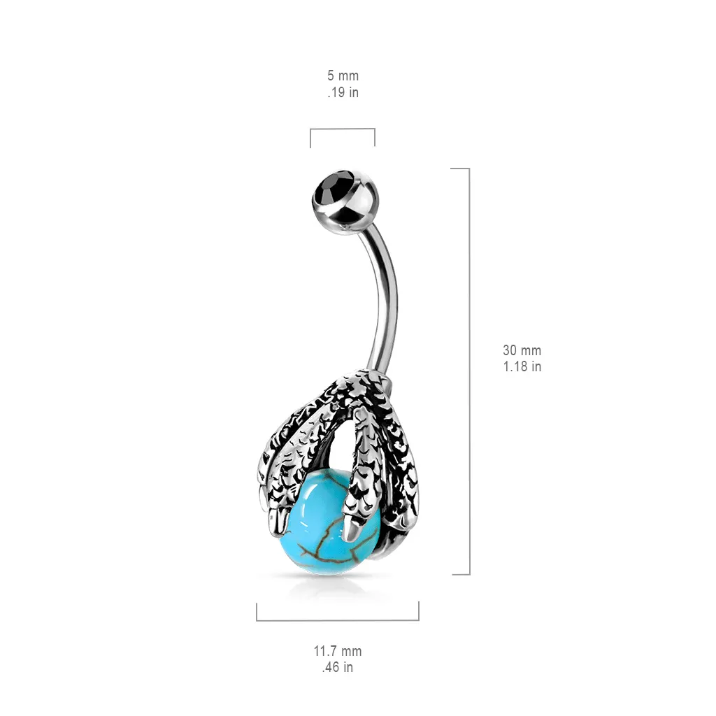 Mavericks Black Stone Claw Belly Bar